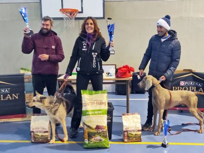 Angela Morchon y Wendo campeones españa grado 2 deteccion deportiva 2021