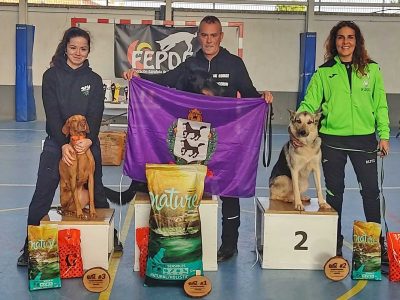 Angela Morchon y Wendo subcampeones de España grado 3 2022